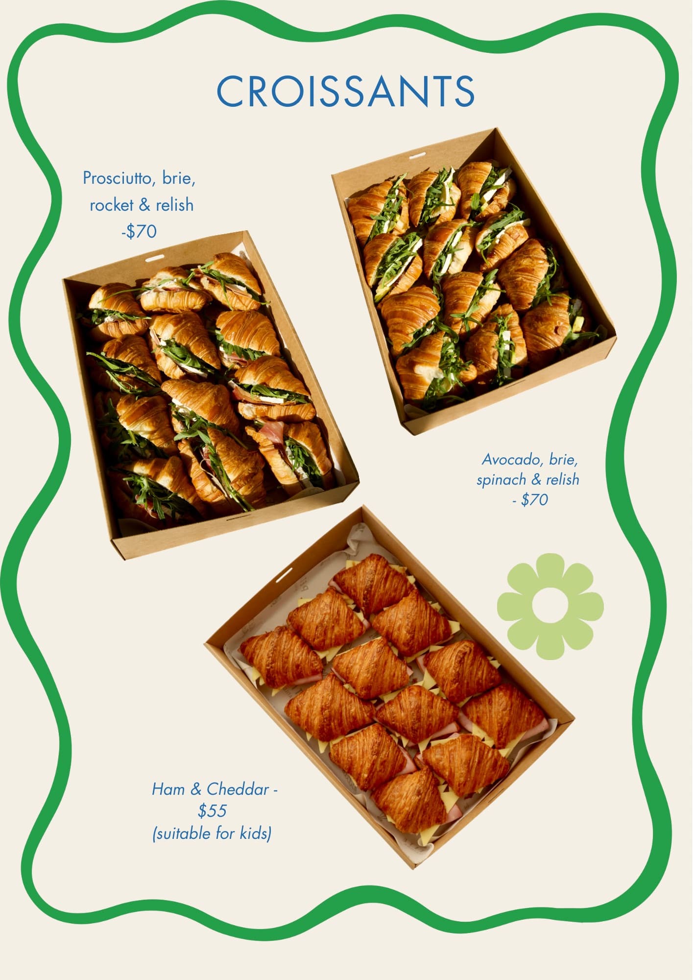 Petite by Matilda catering menu page 9