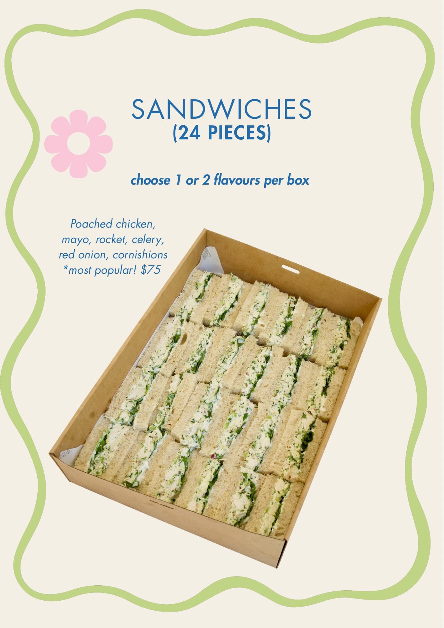 Petite by Matilda catering menu page 11