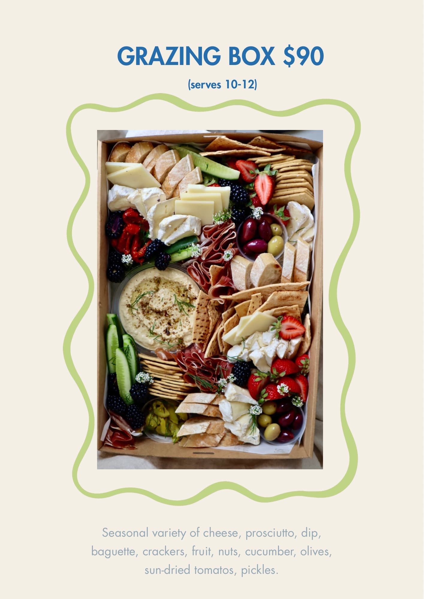 Petite by Matilda catering menu page 15
