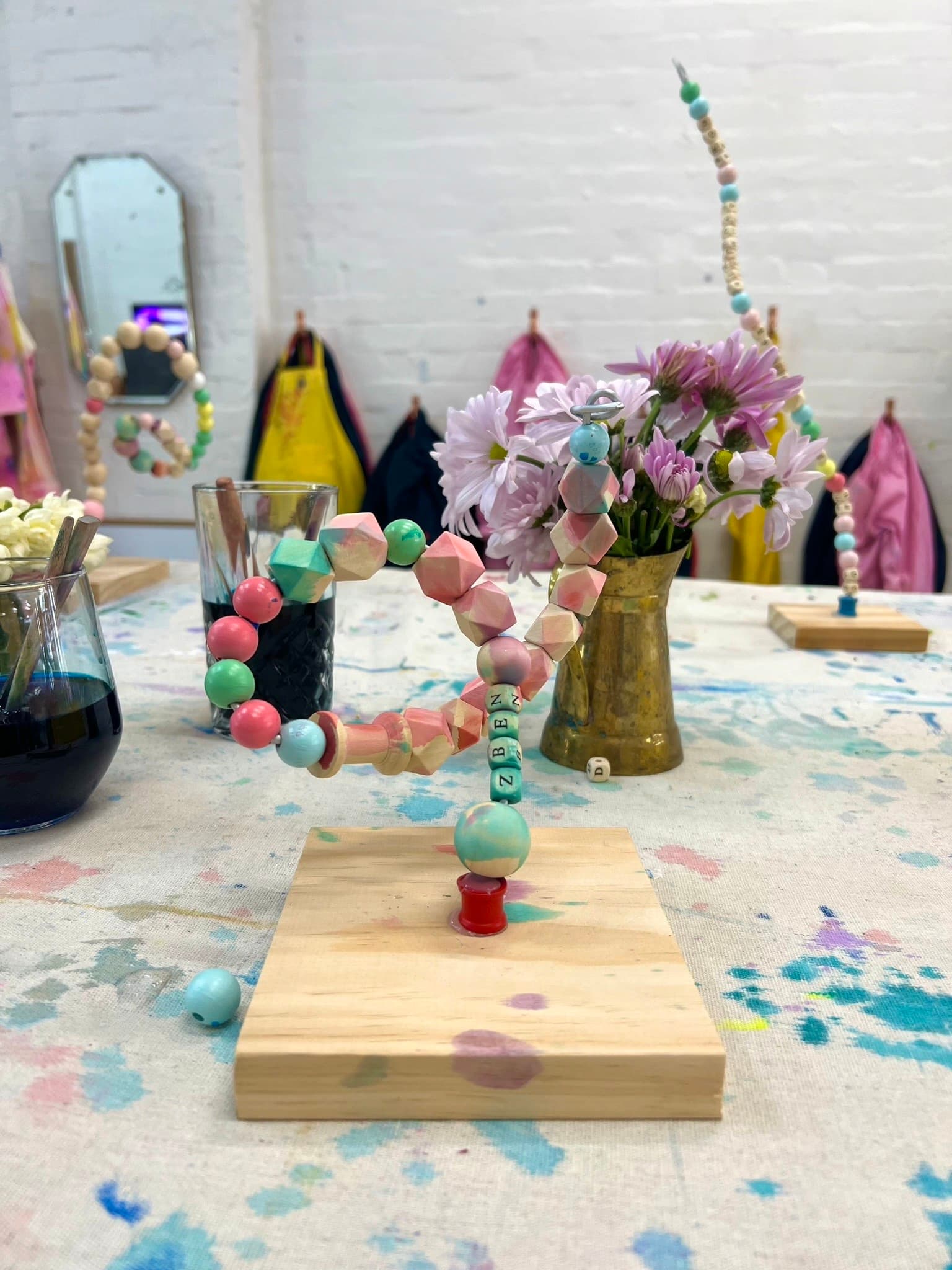 Wire + Bead Sculptures