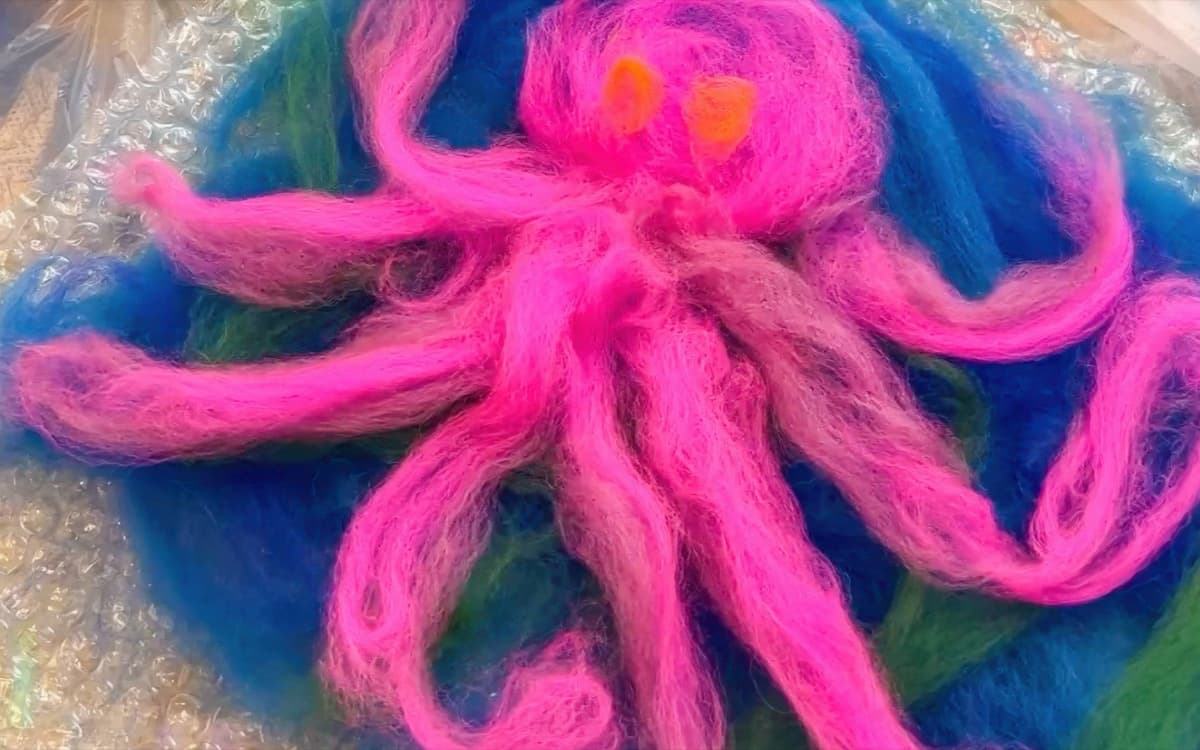 Wet Felting Afternoon