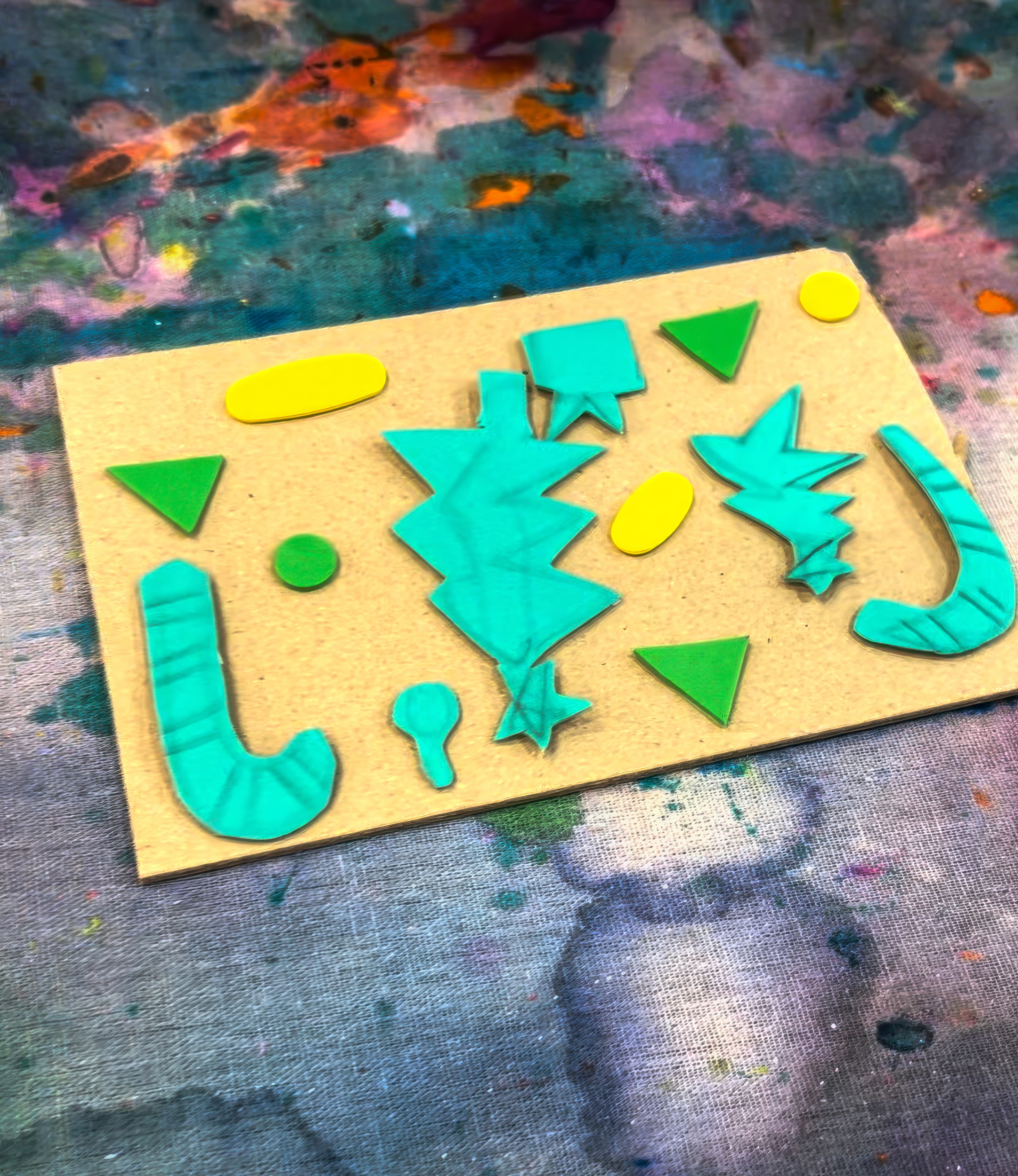Image 4 - Stamped Wrapping Paper