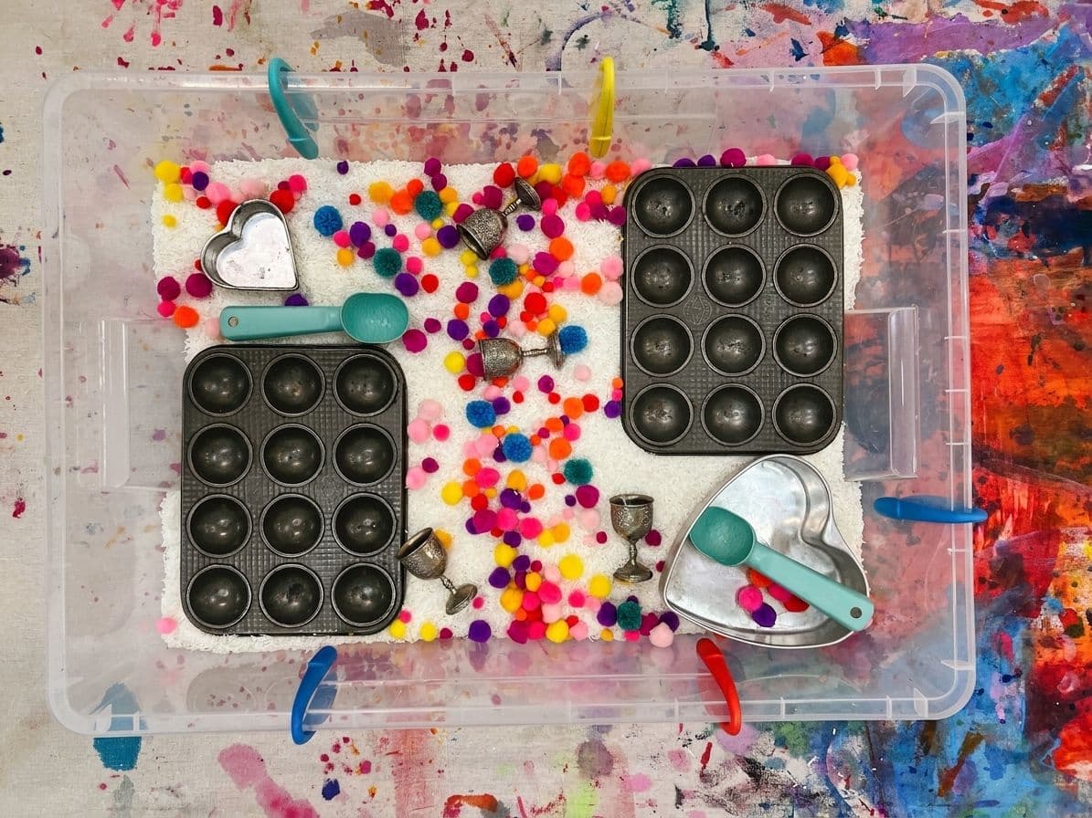 Rainbow Sensory Play